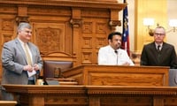 Another feather in Dr. Indran Indrakrishnan's Cap in Georgia Senate Resolution